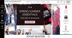 Desktop Screenshot of en.privategriffe.com