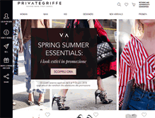 Tablet Screenshot of en.privategriffe.com